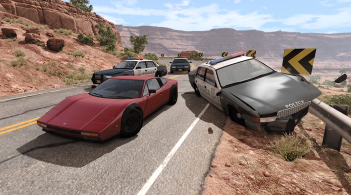 The gameplay- BeamNG.drive