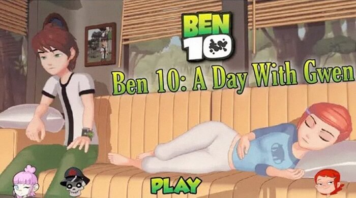 Ben 10 a day with gwen