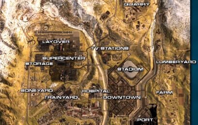 The maps in Call of Duty: Warzone Mobile