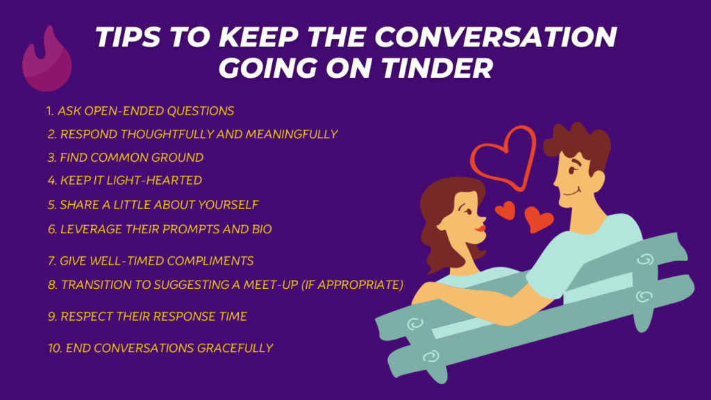 Tips to Keep the Conversation Going on Tinder