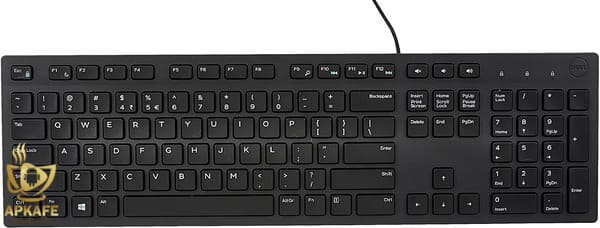 Dell Wired Keyboard - Black KB216 (580-ADMT)-Best Gaming Keyboards Under $30