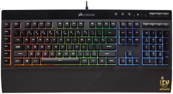 Corsair K55 RGB- Top 12 gaming keyboards under $100 in 2020