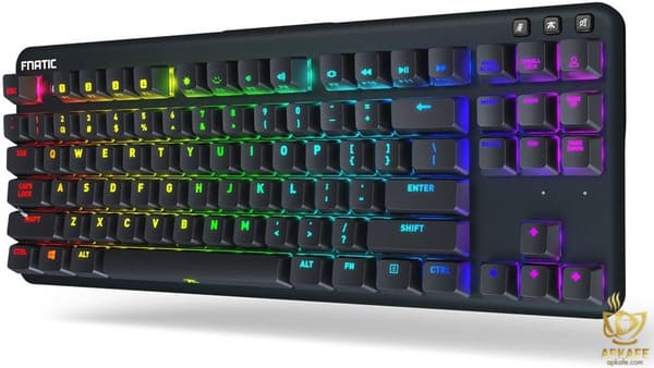 Fnatic miniSTREAK-9 best gaming keyboards for Fortnite in 2020