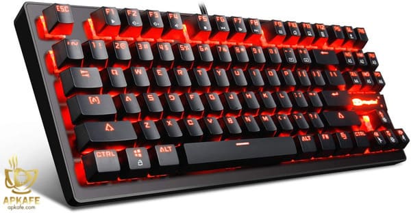 MK1 RED LED Backlit Mechanical Keyboards-Best Gaming Keyboards Under $30