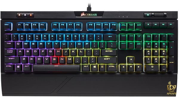 CORSAIR Strafe RGB MK.2- 9 best silent gaming keyboards