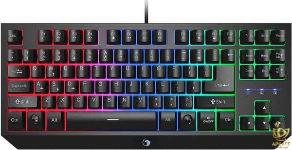 NPET G20 Compact Gaming Keyboard-5 best gaming keyboards under $20 that you cannot ignore
