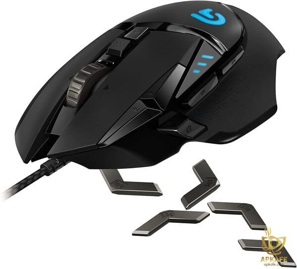 Logitech G502 Proteus Spectrum RGB Tunable Gaming Mouse-Best gaming mouse for small hands
