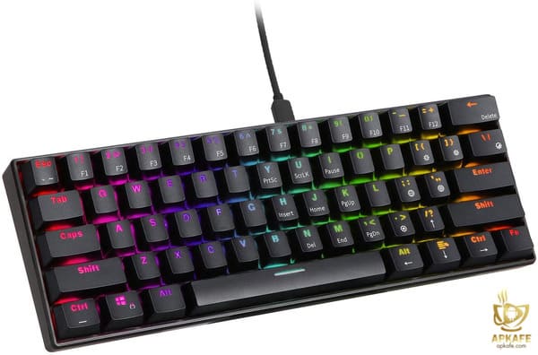 RK Royal Kludge RK61 - 11 BEST 60 PERCENT GAMING KEYBOARDS WORTH BUYING 2020