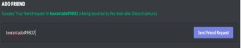 How to add friends on the Discord 