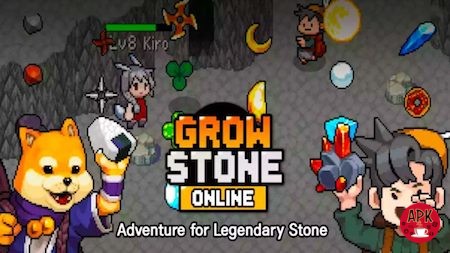 Grow Stone-  The top 10 best Android MMORPG Update 2019 