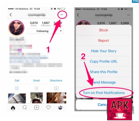 Receive notifications from your friends-Eight tips for using the Instagram app for newbies
