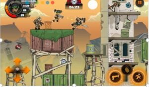 Control giant robots with high power-Metal Soldiers 2 combines the adrenaline of platform-style games with the action of 2d shooters