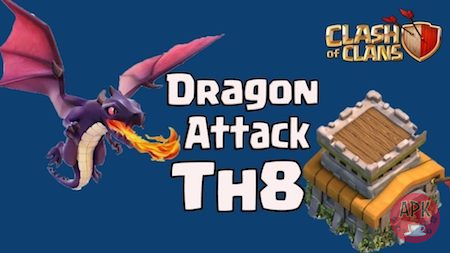 Dragon COC, Dragon Clash of Clan - Using them can only be done