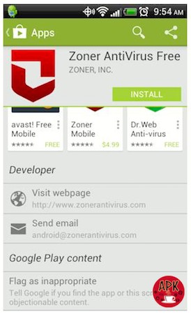 Check the number of app downloads - 5 Tips to Avoid google play malware you need to knnow