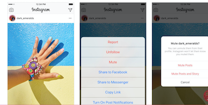 How to hide someone on instagram without unfollowing them