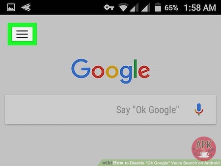 How To Disable Ok Google On Android - Apkafe.com