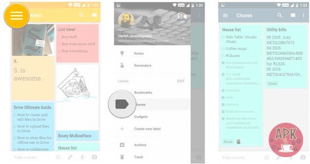 Edit and organize notes based on labeling-Google keep - How to use Google Keep
