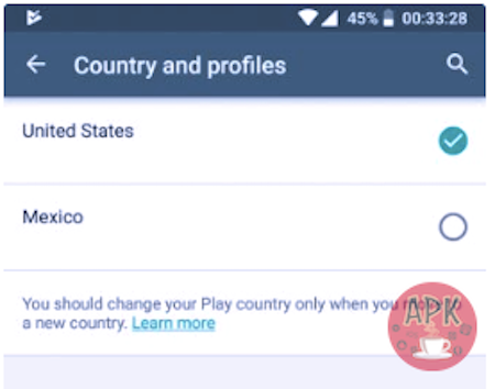 How To Change Country In Play Store - Tip and tricks - Apkafe.com