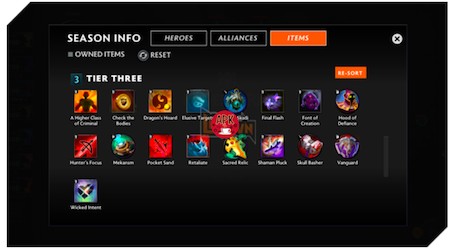 Easy to find the items, but only pick 1 - Dota Underlords And Auto Chess Mobile Comparision