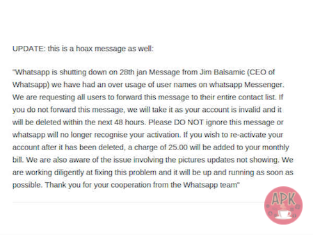 Ways to identify when using Whatsapp to not be scammed - Apkafe.com