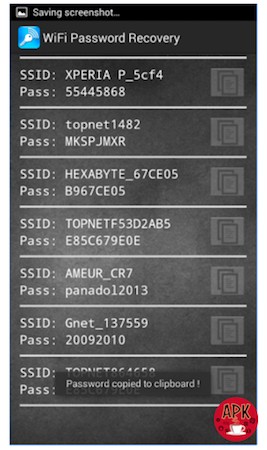 How about for rooted Android devices-How to find WiFi password on Android