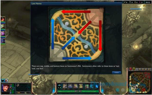 Instructions for playing the basic LOL Mobile games8