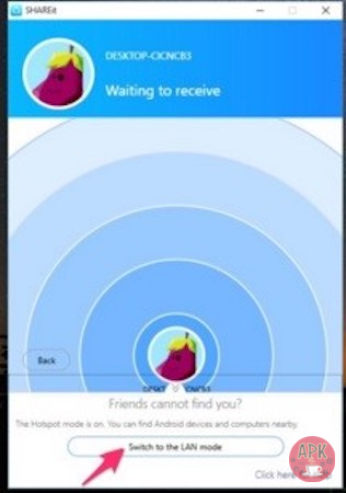 Transfer data on shareit - tip an tricks - apkafe.com