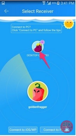 Transfer data on shareit - tip an tricks - apkafe.com
