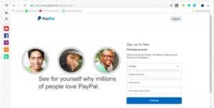 step 2-How to create a Paypal account-Mobile Cash: Send and Request Money Fast