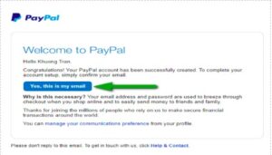step 1-How to verify Paypal account-Mobile Cash: Send and Request Money Fast