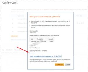 step 4-How to verify Paypal account-Mobile Cash: Send and Request Money Fast