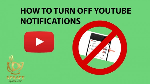 How to turn off youtune notifications