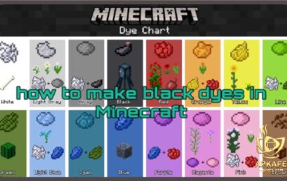How to make black dyes in Minecraft