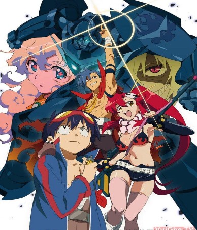 Gurren Lagann-Series of 8 most favorite anime on Netflix. Have you seen it all?