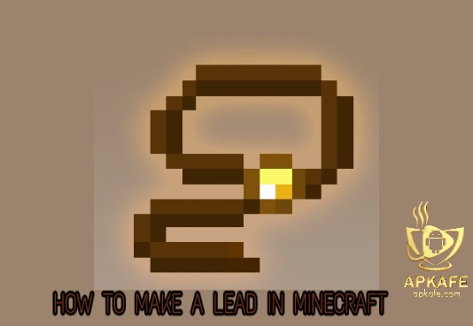 How to make a lead in Minecraft