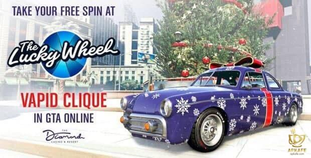 Vapid Clique- GTA V updates the Christmas version, gifts are overwhelming