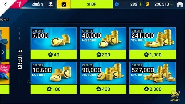 Use money and tokens properly- Top 5 tips for beginners Asphalt 9