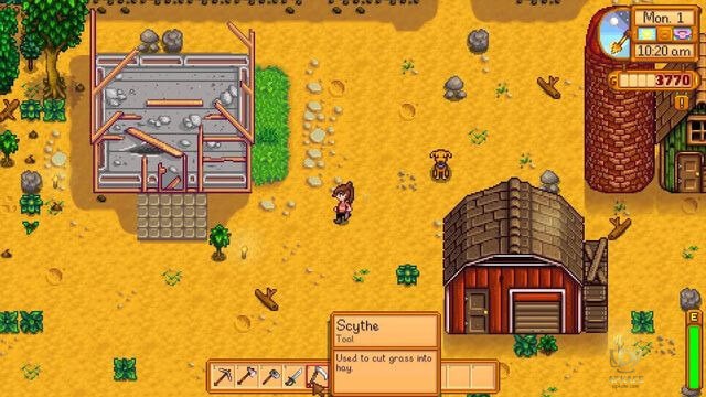 Build the Silo tower before mowing the lawn- Notes when playing Stardew Valley as a farm tycoon