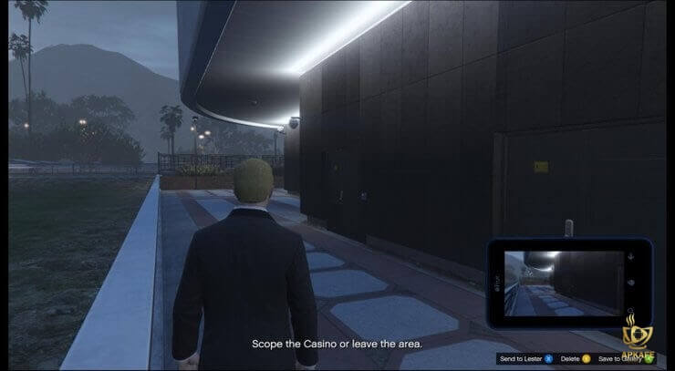 On Rooftop-Diamond Casino Entrance-GTA 5 Diamond Casino Heist: The complete list of the entrance to the