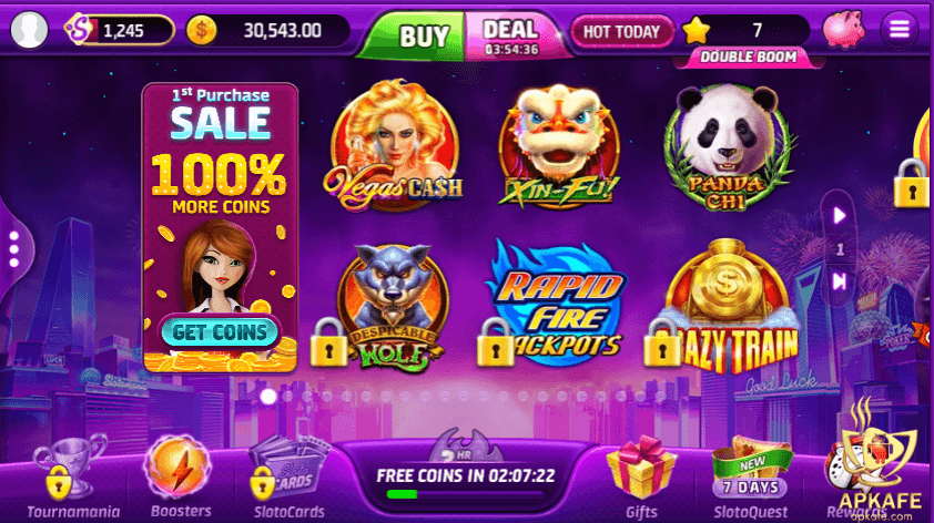 The gameplay- Slotomania - Free Vegas casino slot machine games