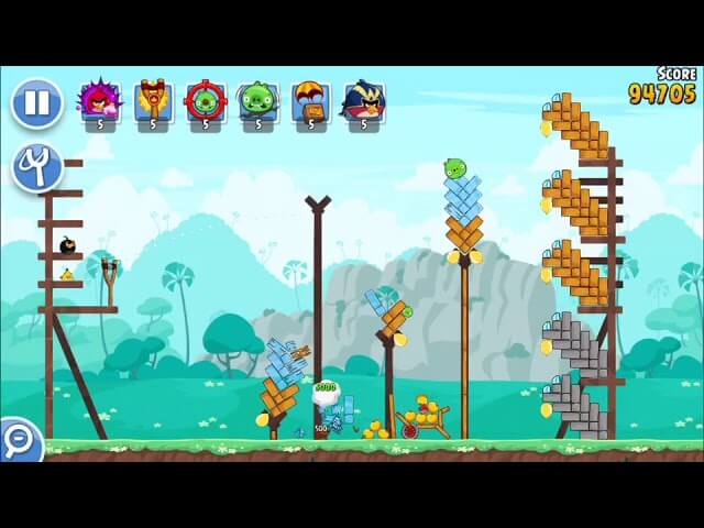 Restart the level- Best Angry Birds Classic tips and cheats