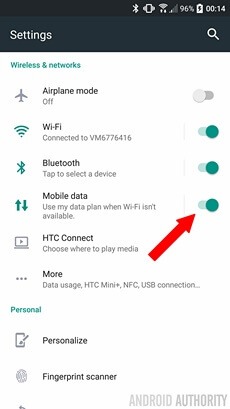 Turn off mobile data when not in use- How to save mobile data-How to save mobile data on Android devices
