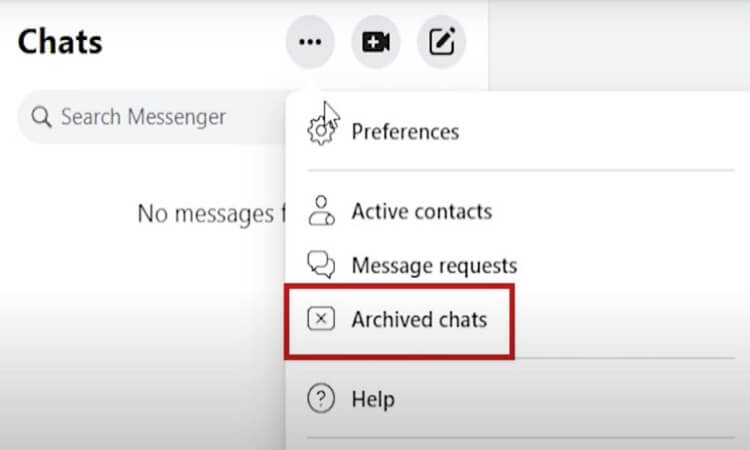 Using the Message Archive feature- 4 ways to secure Messenger chat without being read by others