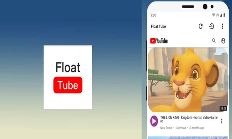 step 3-Using Float Tube- 3 ways to listen to Youtube music with the screen off