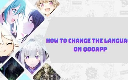 Guide to changing the language on QooApp
