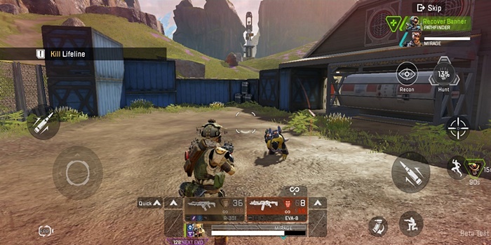 The gameplay- Apex Legends Mobile: An extremely hot Battle Royale game