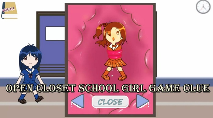 Open Closet School Girl Game Clue