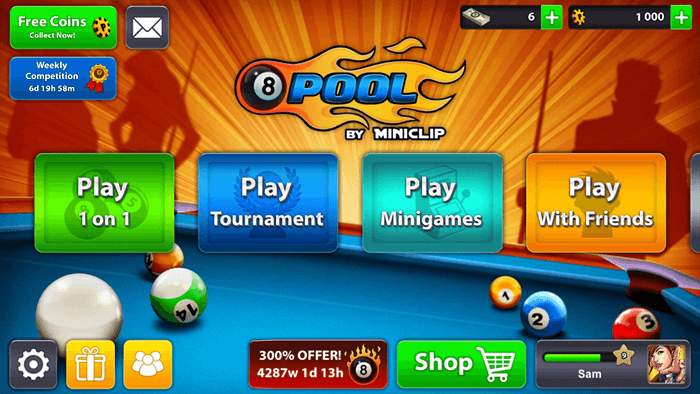 Earn money from matches- How to make money in 8 Ball Pool