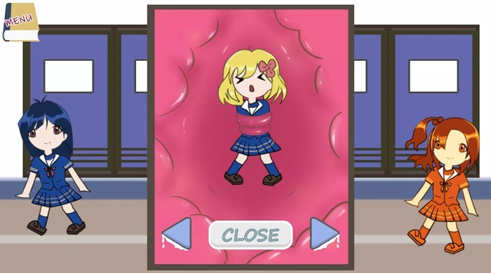 Open Closet School Girl Game Clue