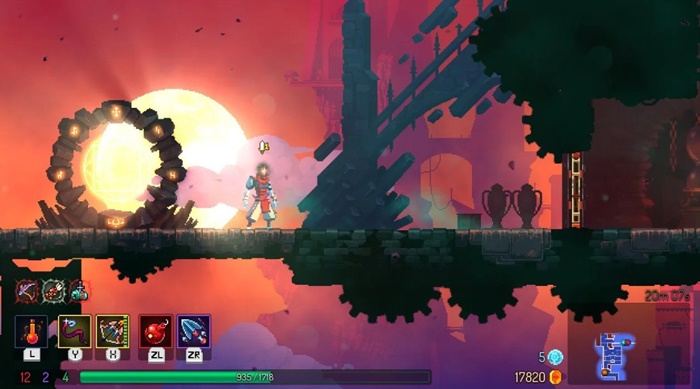 The gameplay- Dead Cells – When death is just the beginning!